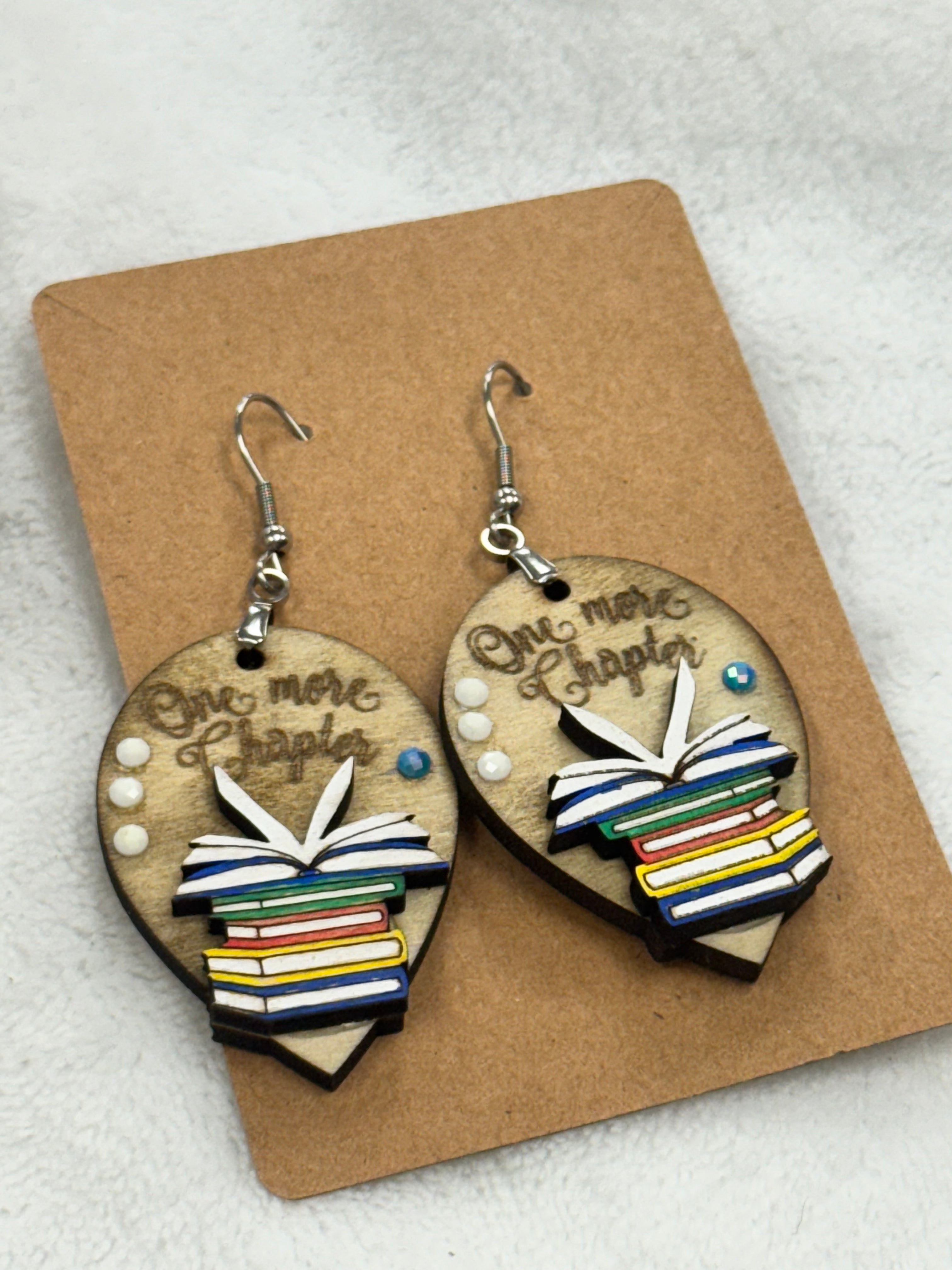 Just One More Chapter Handpainted